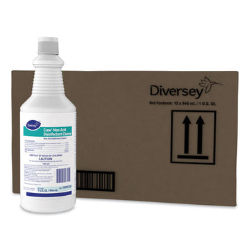 Diversey™ Crew Neutral Non-acid Bowl And Bathroom Disinfectant, 32 Oz Squeeze Bottle, 12-carton freeshipping - TVN Wholesale